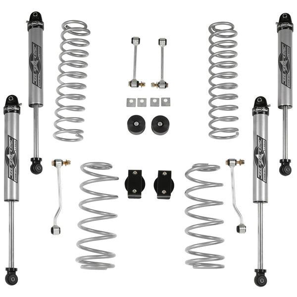 Rubicon Express - 2.50 Inch Standard Lift Kit 2.5 Monotube Shocks - JL7141NR