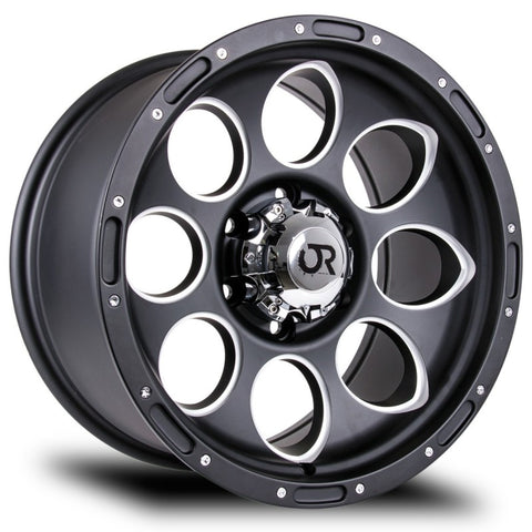 RTX WHEELS - Blast II Matte Black Milled - Garage MAD4X4