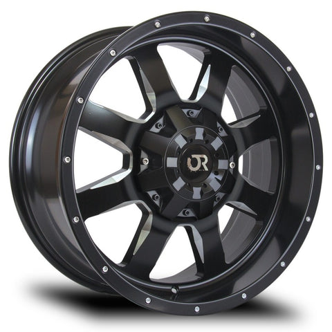 RTX WHEELS - Ridgeline Satin Black Milled - Garage MAD4X4