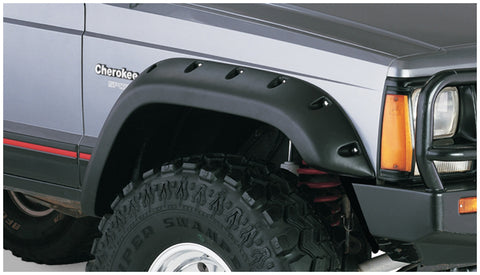 Bushwacker  10035-07 Fender Flares  Front Set Cut-Out Style Image 1 GarageMAD4X4