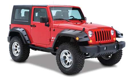 Bushwacker  10046-02 Fender Flares  Rear Set Max Coverage Pocket Style Image 1 GarageMAD4X4