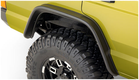 Bushwacker  10064-07 Fender Flares  Rear Set Flat Style Image 1 GarageMAD4X4