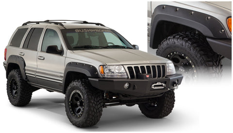 Bushwacker  10071-07 Fender Flares  Front Set Cut-Out Style Image 1 GarageMAD4X4