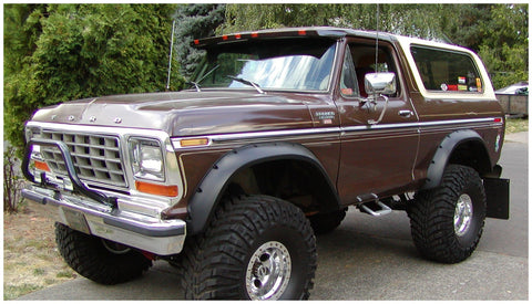 Bushwacker  20013-11 Fender Flares  Front Cut-Out Style, Pocket Style Image 1 GarageMAD4X4