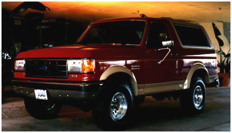 Bushwacker  20016-01 Fender Flares  Rear Extend-A-Flare Style Image 1 GarageMAD4X4