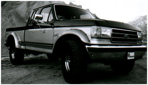 Bushwacker  20017-11 Fender Flares  Front Cut-Out Style, Pocket Style Image 1 GarageMAD4X4