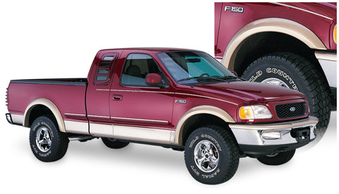 Bushwacker  20033-11 Fender Flares  Front Extend-A-Flare Style Image 1 GarageMAD4X4