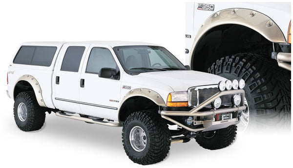 Bushwacker  20043-02 Fender Flares  Front Cut-Out Style, Pocket Style Image 1 GarageMAD4X4