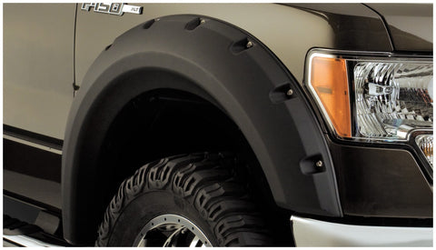 Bushwacker  20071-02 Fender Flares  Front Max Coverage Pocket Style Image 1 GarageMAD4X4