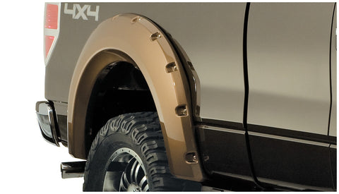 Bushwacker  20072-02 Fender Flares  Rear Max Coverage Pocket Style Image 1 GarageMAD4X4