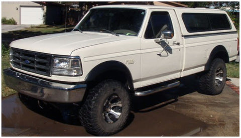 Bushwacker  20501-02 Fender Flares  Front & Rear Sets Street Style Image 1 GarageMAD4X4