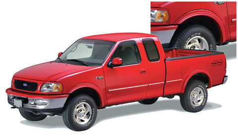 Bushwacker  20502-02 Fender Flares  Front & Rear Sets Street Style Image 1 GarageMAD4X4