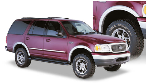 Bushwacker  20503-02 Fender Flares  Front & Rear Sets Street Style Image 1 GarageMAD4X4