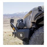 Aries - TrailChaser Alu. LED. Bull Bar Bumper Jeep Profile - 2082058 - MAD4X4
