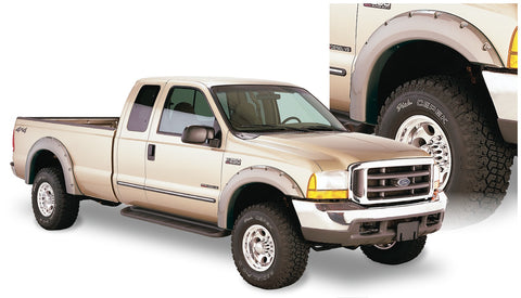 Bushwacker  20914-02 Fender Flares  Front & Rear Sets Pocket Style Image 1 GarageMAD4X4