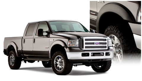 Bushwacker  20928-02 Fender Flares  Front & Rear Sets Extend-A-Flare Style Image 1 GarageMAD4X4