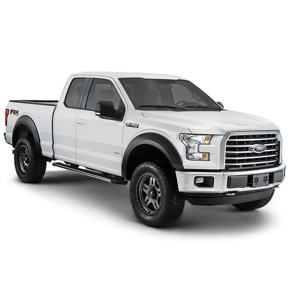 Bushwacker  20943-02 Fender Flares  Front & Rear Sets Extend-A-Flare Style Image 1 GarageMAD4X4