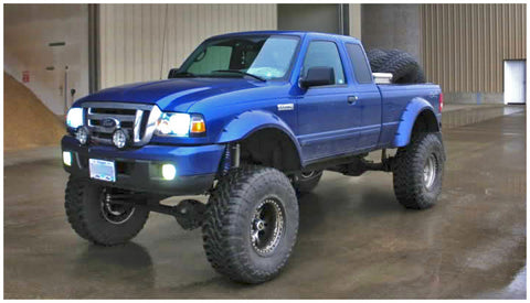 Bushwacker  21027-11 Fender Flares  Front Set Cut-Out Style Image 1 GarageMAD4X4