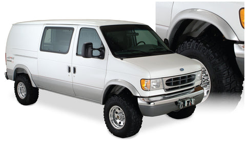 Bushwacker  22004-11 Fender Flares  Rear Set Extend-A-Flare Style Image 1 GarageMAD4X4