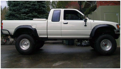 Bushwacker  31020-11 Fender Flares  Rear Set Cut-Out Style Image 1 GarageMAD4X4