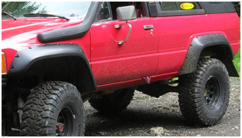 Bushwacker  31022-11 Fender Flares  Rear Set Cut-Out Style Image 1 GarageMAD4X4