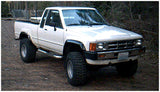 Bushwacker  31902-01 Fender Flares  Front & Rear Sets Extend-A-Flare Style Image 3 GarageMAD4X4