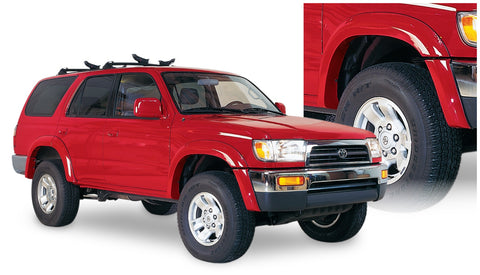 Bushwacker  31913-11 Fender Flares  Front & Rear Sets Extend-A-Flare Style Image 1 GarageMAD4X4