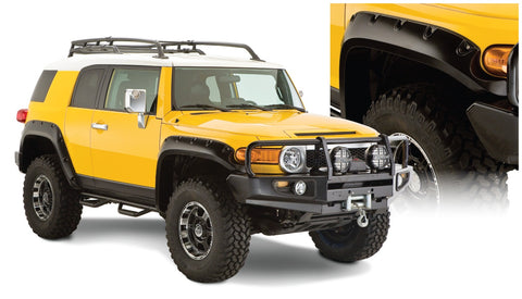 Bushwacker  31922-02 Fender Flares  Front & Rear Sets Pocket Style Image 1 GarageMAD4X4