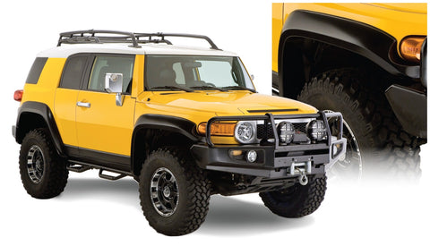 Bushwacker  31924-02 Fender Flares  Front & Rear Sets Extend-A-Flare Style Image 1 GarageMAD4X4