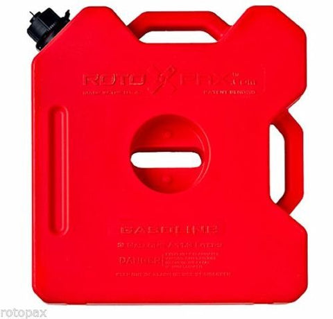 RotoPAX 3 Gallon Gas Container (Red) - RX-3G Garage MAD4X4