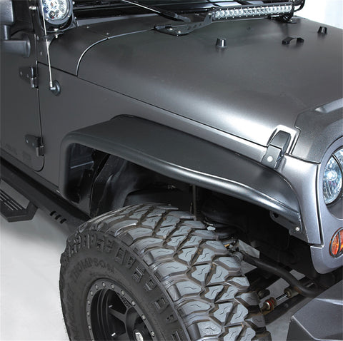 Bushwacker  10930-19 Fender Flares  Front & Rear Sets Tube Style Image 1 GarageMAD4X4