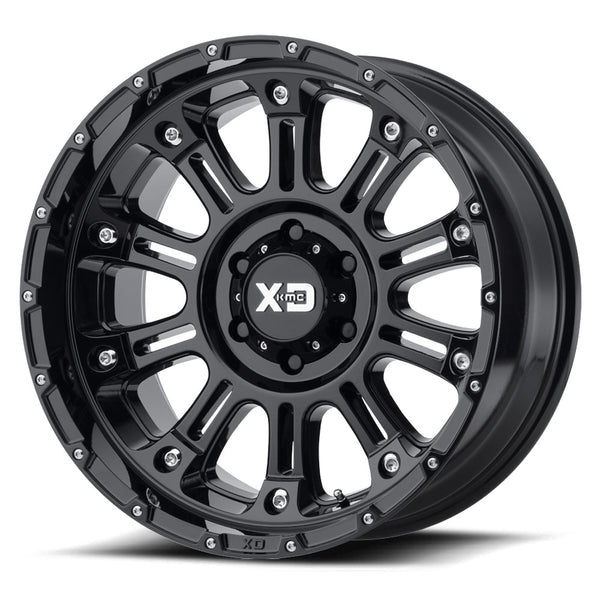 KMC WHEELS - Hoss 2 17x9 Gloss black - XD82979080312N