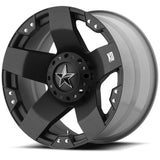 KMC  WHEELS - Rockstar Matte black - Garage MAD4X4