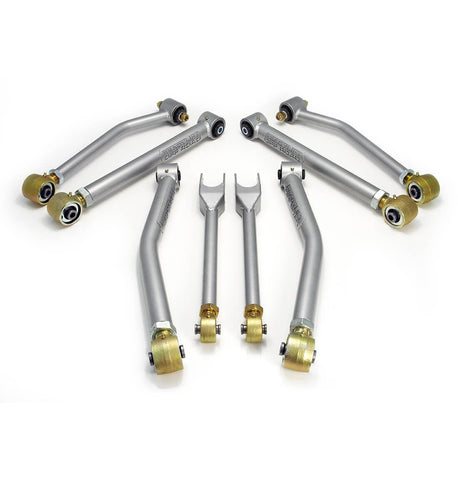 Readylift Super Flex 8 Adjustable Control Arm Kit with Currie Joints Jeep Wrangler JK 44-6110 GarageMAD4X4