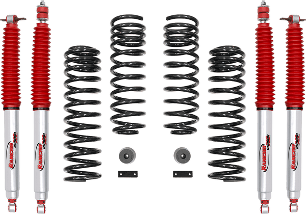 Rancho - 2-Inch Sport Series JK Lift Kit With RS9000XL Shocks - RS66118BR9