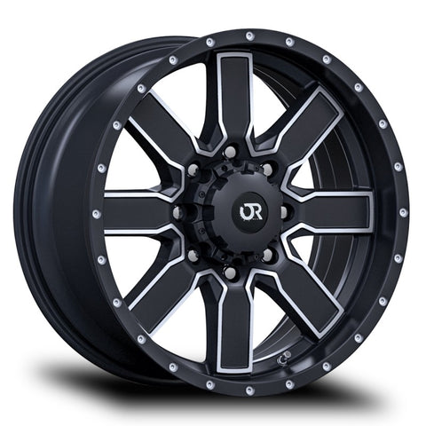 RTX WHEELS - Steppe Black Machined - Garage MAD4X4